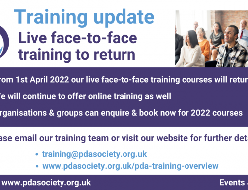 Training update: live face-to-face training to return